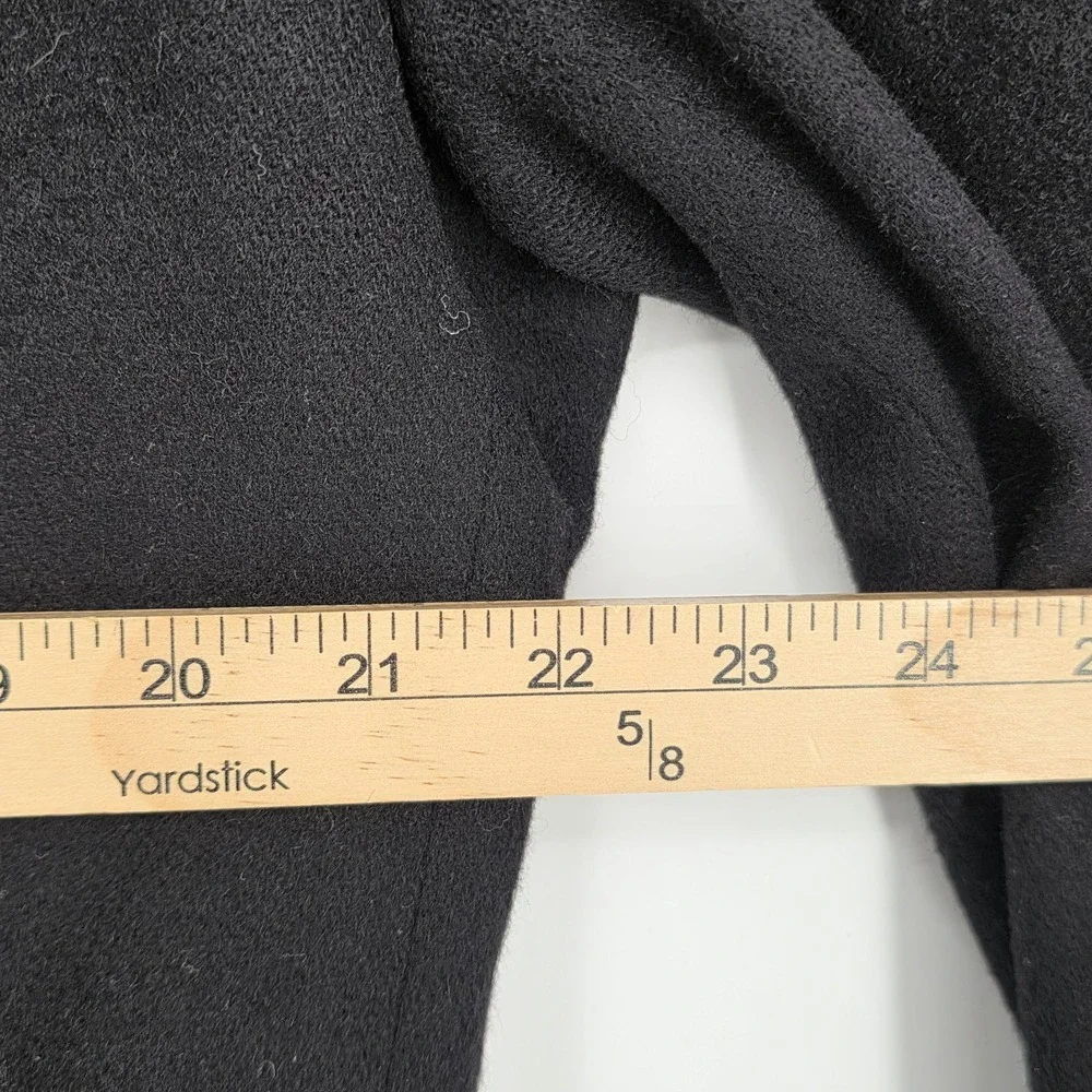 Camel Hair Blazer Men 44R Black 100% Sport Coat Tailors Row Deansgate Vintag 90s